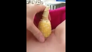 Farm Girl Fucks Corn