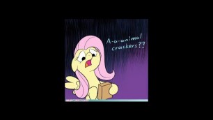 [NO PORN] Reading ~ Fluttershy Discovers Animal Crackers