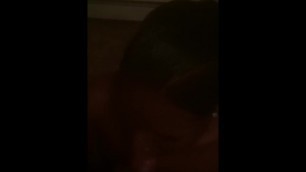 Ebony Chick Sucked my BBC and Wanted to Fuck afterwards