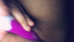 My Tight Pussy getting Fucked by my Vibrator