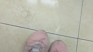 Fuck sister's pink adidas