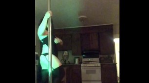 Just me and my pole.!!!!