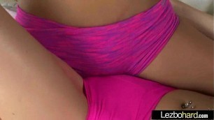 Lez Sexy Girls &lpar;Stacey Levine & Amara Romani&rpar; Lick And Kiss Their Wet Holes vid-28